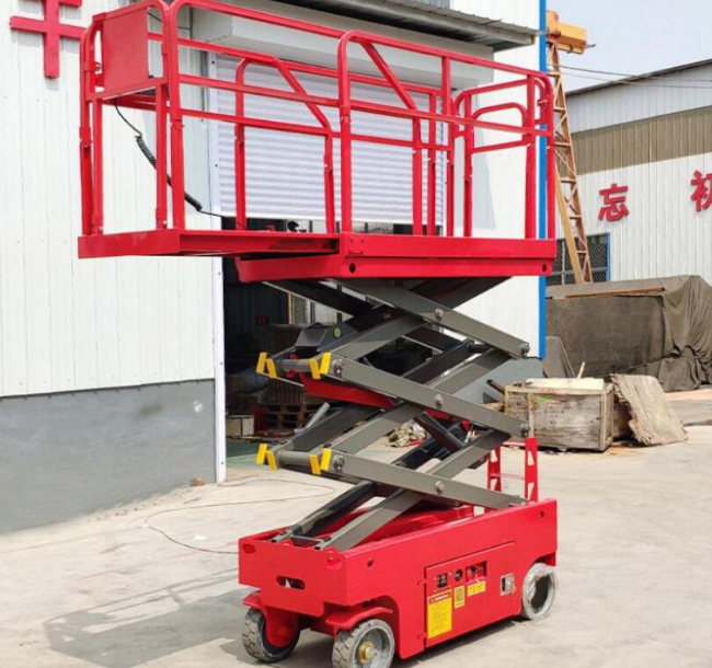龙沙移动剪叉式升降机